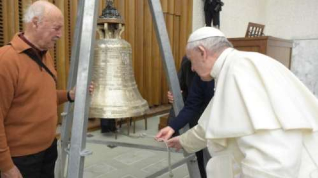 Papa Francesco benedice l'Alma Mater Dolorosa_12 2 2020