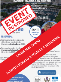 CAUSA MAL TEMPO EVENTO RINVIATO A VENERDI’ 5 SETTEMBRE(1)
