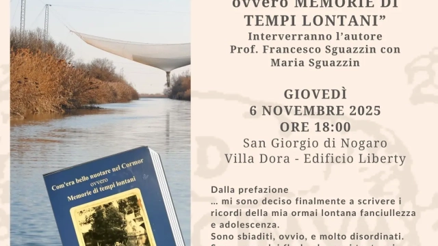 PRESENTAZIONE DEL LIBRO “COM’ERA BELLO NUOTARE NEL CORMOR” DI ENZO PARAVANO
